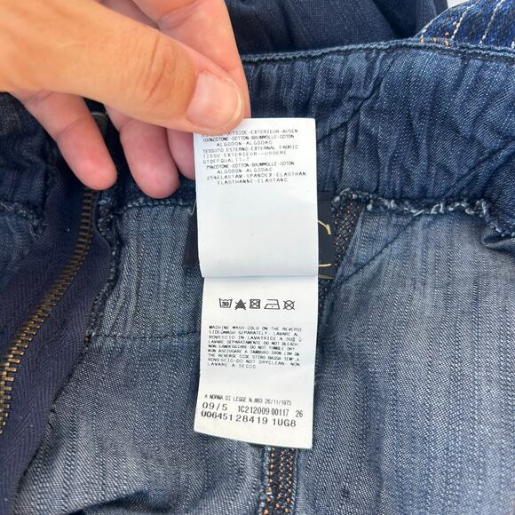 Vintage Roberto Cavalli Y2K 2000s Denim Jean Bustier Mini Dress 44 Size 8 - Picture 4 of 16